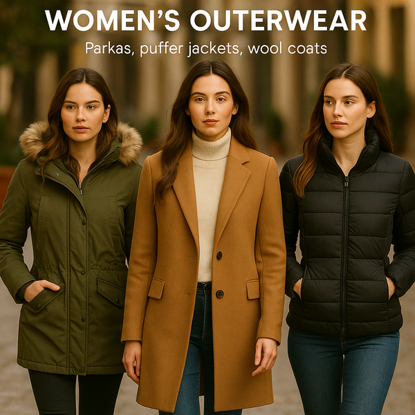 Women’s Outerwear | Parkas, Puffer Jackets & Wool Coats