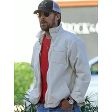 Back design of Ryan Gosling Val Station casual jacket