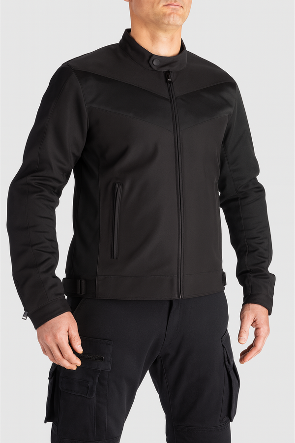 Air Tate jacket black front view men’s casual style
