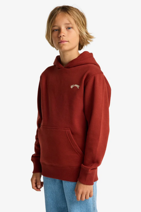 Arch Po pullover sweatshirt for boys front view