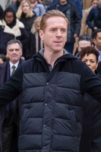 Billions S05 Bobby Axelrod Black Parachute Jacket front view stylish outerwear