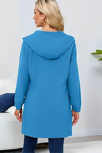 Women outdoor waterproof softshell jacket blue color
