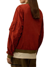 CP Company Nylon Bomber Jacket Zipper Detail