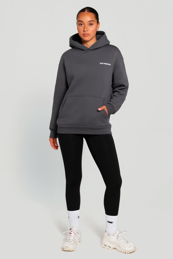 Elite Eleven hoodie grey front view casual wear