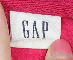 GAP womens pink hoodie hood up style