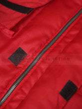 Ghostbusters Frozen Empire Jacket embroidered logo detail