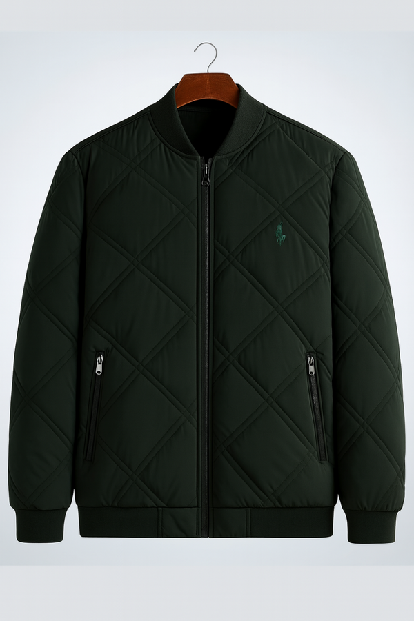 Imported cross seam nomatic bomber jacket men front view
