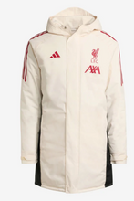 LFC Adidas 2025 26 long match day jacket front view