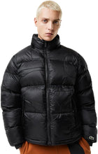 Men’s short puffed jacket water repellent in black