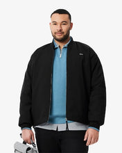 Bomber jacket with brand logo detail for men