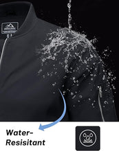 Black bomber jacket with zipper detail padded coat