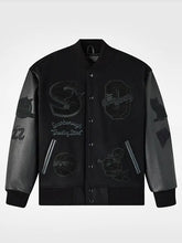 ovo scarborough shooting stars championship varsity jacket back design