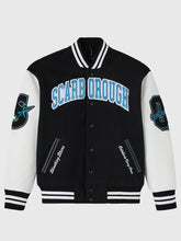OVO Scarborough varsity jacket embroidered logos details