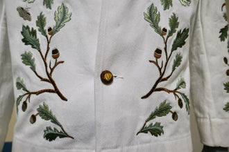 Saltburn embroidered white suit men’s formal party wear