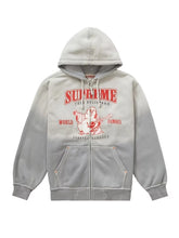 Supreme True Religion Hoodie close up red logo print