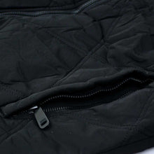 Thick bomber jacket for men black winter outerwear