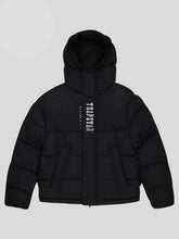 mens trapstar puffer jacket side profile urban fashion