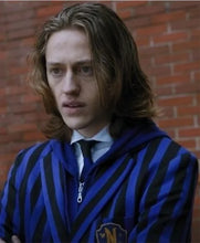 Striped Xavier Thorpe uniform blazer stylish cosplay wear